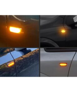 Kit Freccia Laterale a Led Side Marker Dinamica Lente Fume Opel Adam Astra H Corsa D E Insigina A Meriua Zafira B