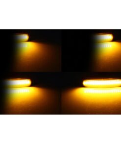 Kit Freccia Laterale a Led Side Marker Dinamica Lente Fume Land Rover Discovery 3 4 Freelander 2 Rang Rover Sport