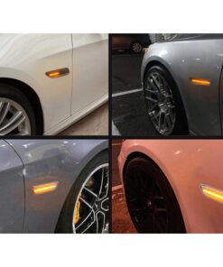 Kit Freccia Laterale a Led Side Marker Dinamica Lente Fume Volvo S60 S80 V70 II XC90 XC70