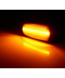 Kit Freccia Laterale a Led Side Marker Dinamica Lente Fume Peugeot 106 II 306 406 806 Citroen Berlingo Fiat Scudo Ulysse