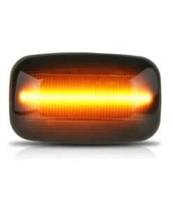 Kit Freccia Laterale a Led Side Marker Dinamica Lente Fume Per Toyota Landcruiser 80 1988-1997