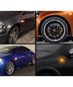 Kit Freccia Laterale a Led Side Marker Dinamica Lente Fume Honda S2000 Accord Civic Prelude CRX Fit 33801-S2A-J02