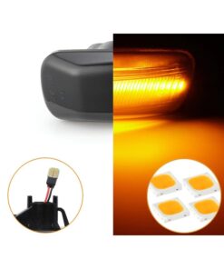 Kit Freccia Laterale a Led Side Marker Dinamica Lente Fume Honda S2000 Accord Civic Prelude CRX Fit 33801-S2A-J02