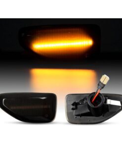 Kit Freccia Laterale a Led Side Marker Dinamica Lente Fume Dacia Logan Sandero II Duster 261651140R