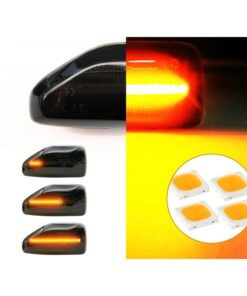 Kit Freccia Laterale a Led Side Marker Dinamica Lente Fume Dacia Logan Sandero II Duster 261651140R