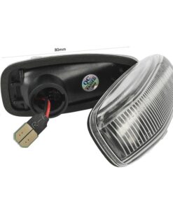 Kit Freccia Laterale a Led Side Marker Dinamica Lente Trasparente Mercedes Benz W210 W202 W208 R170 W638 OEM 2108200921