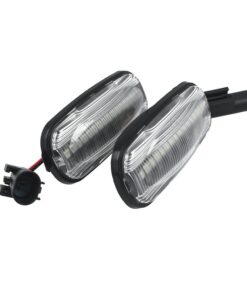 Kit Freccia Laterale a Led Side Marker Dinamica Lente Trasparente Land Rover Discovery 2 Defender Freelander 1 OEM XGB000030L
