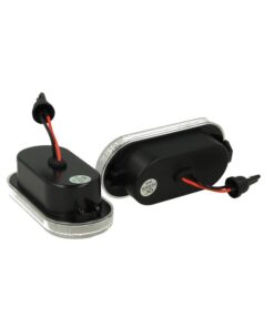 Kit Freccia Laterale a Led Side Marker Dinamica Lente Trasparente Ford Focus MK2 C-Max Fiesta Fusion Galaxy OEM 4M5A13K309AA