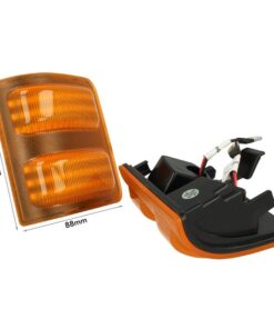 Kit Freccia Laterale a Led Side Marker Dinamica Lente Arancione Ford F-250 F250 F350 F450 F550 2008-2016 OEM 1448141 1448140