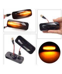 Kit Freccia Laterale a Led Side Marker Dinamica Lente Fume Opel Omega B 09.2000-07.2003 OEM 09231167