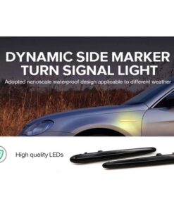 Kit Freccia Laterale a Led Side Marker Dinamica Lente Fume Alfa Romeo Giulietta Renault Megane III OEM 50513758 50522994