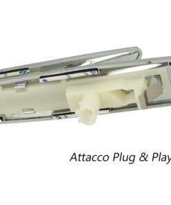 Kit Freccia Laterale a Led Side Marker Dinamica Argento Cromato Lente Grigio BMW E81 E82 E87 E88 E90 E91 E92 E93 E60 E61 F10