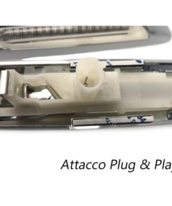 Kit Freccia Laterale a Led Side Marker Dinamica Argento Cromato Lente Trasparente BMW E81 E82 E87 E88 E90 E91 E92 E93 E60 E61 F10