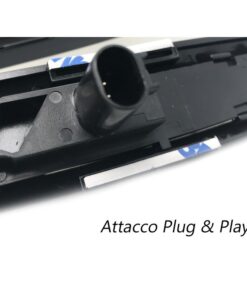 Kit Freccia Laterale a Led Side Marker Dinamica Nero Cromato Lente Trasparente BMW E81 E82 E87 E88 E90 E91 E92 E93 E60 E61 F10