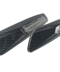 Kit Freccia Laterale a Led Side Marker Dinamica 3D Carbonio Lente Trasparente BMW E81 E82 E87 E88 E90 E91 E92 E93 E60 E61 F10