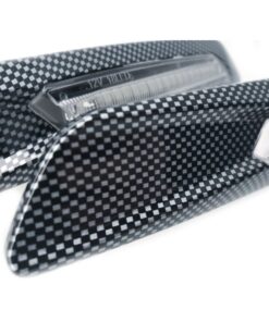 Kit Freccia Laterale a Led Side Marker Dinamica 3D Carbonio Lente Trasparente BMW E81 E82 E87 E88 E90 E91 E92 E93 E60 E61 F10