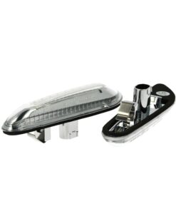 Kit Freccia Laterale a Led Side Marker Dinamica Lente Trasparente BMW E46 E36 E90 E91 E60 E61 E81 E82 E87 E88 E92 E93 X1 E84 X3 E83 X5 E53