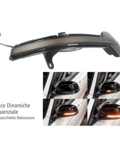 Kit Freccia Specchietto Retrovisore Led BMW F10 F11 GT F07 F12 F13 Gran Coupe F06 F01 Lente Fume Arancione Dinamico Sequenziale