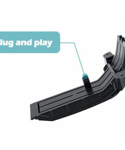 Kit Freccia Specchietto Retrovisore Led Dinamico Sequenziale Per Chevrolet Silverado GMC Sierra 1500 2500HD 3500HD Lente Fume Arancione