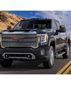 Kit Freccia Specchietto Retrovisore Led Dinamico Sequenziale Per Chevrolet Silverado GMC Sierra 1500 2500HD 3500HD Lente Fume Arancione