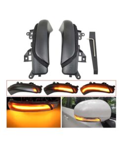 Kit Freccia Led Specchietto Retrovisore Dinamico Sequenziale Toyota IQ EQ Prius Camary OEM 81740-30130 81740-30140