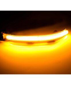 Kit Freccia Led Specchietto Retrovisore Dinamico Sequenziale VW Golf 7 Touran 2 E-Golf Lente Fume Arancione