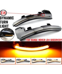 Kit Freccia Led Specchietto Retrovisore Dinamico Sequenziale Land Rover Discovery 4 Range Rover Sport Evoque Lente Fume Arancione