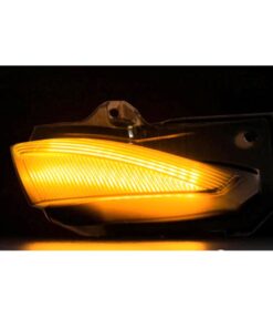 Kit Freccia Led Specchietto Retrovisore Dinamico Sequenziale Toyota Corolla Dopo 2019 Lente Fume Arancione