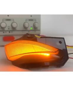 Kit Freccia Led Specchietto Retrovisore Dinamico Sequenziale Toyota Corolla Dopo 2019 Lente Fume Arancione
