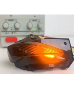Kit Freccia Led Specchietto Retrovisore Dinamico Sequenziale Toyota Corolla Dopo 2019 Lente Fume Arancione