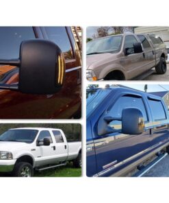 Kit Freccia Led Specchietto Retrovisore Dinamico Sequenziale Ford F250 F350 F450 F550 Super Duty 2003-2007 Lente Fume Arancione