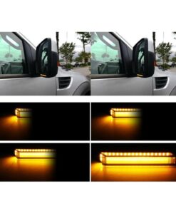 Kit Freccia Led Specchietto Retrovisore Dinamico Sequenziale Ford F150 Raptor Expedition Lincoln Mark LT Lente Fume Arancione
