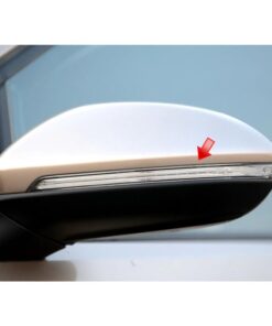 Kit Freccia Led Specchietto Retrovisore Dinamico Sequenziale VW Golf 7 Touran 2 E-Golf Lente Trasparente Arancione