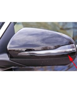 Kit Freccia Led Specchietto Retrovisore Dinamico Sequenziale Mercedes Benz W205 W222 W217 W213 Lente Trasparente Arancione