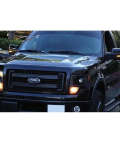 Kit Freccia Led Specchietto Retrovisore Dinamico Sequenziale Ford F150 Raptor 9L3Z17E748BA Lente Fume Arancione + DRL