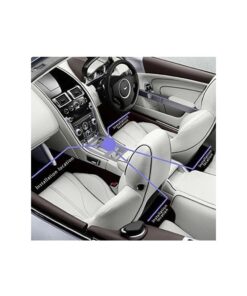 Kit Striscia Barra Led RGB 4X18cm 12V Telecomando IR Sensore Voce Musica Controllo IP67 Per Decorazione Auto Interno Esterno