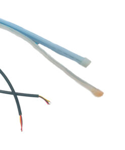 Kit Tubo Neon Striscia Led Auto 60cm X2 Bicolor Flessibile Freccia Dinamica Arancione e Luce Posizione Rosso Posteriore