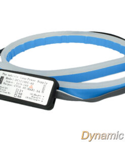 Kit Tubo Neon Striscia Led Auto 60cm Freccia Sequenziale Arancione e DRL Luce Diurne Bianco Style Audi VW GTI R-LINE