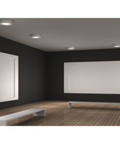 Plafoniera Pannello Led Slim Montaggio a Plafone Rotondo 140X24mm 12W 6000K SKU-4912