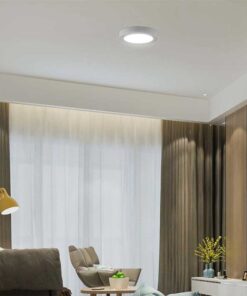 Plafoniera Pannello Led Slim Montaggio a Plafone Rotondo 18W 1980LM 3000K SKU-7876