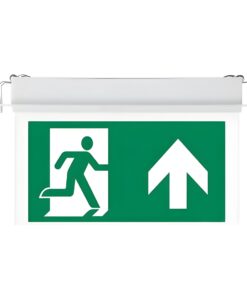 Kit Emergenza Da Incasso Soffitto Modalita SA e SE Led Samsung 2W 3 Ore Autonomia Indicatore Uscita Emergenza Bianco Freddo IP20 SKU-835