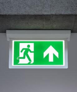 Kit Emergenza Da Incasso Soffitto Modalita SA e SE Led Samsung 2W 3 Ore Autonomia Indicatore Uscita Emergenza Bianco Freddo IP20 SKU-835