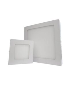 Plafoniera Faretto Led Da Soffitto Muro Parete Quadrata 6W Bianco Caldo 120x120mm