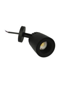 Faro Lampada Led Da Soffitto Parete Muro 10W Bianco Neutro Corpo Nero Angolo Luce Regolabile Da 24 a 60 Gradi 220V