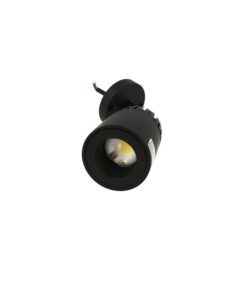 Alternative view of Faro Lampada Led Da Soffitto Parete Muro 10W Bianco Neutro Corpo Nero Angolo Luce Regolabile Da 24 a 60 Gradi 220V