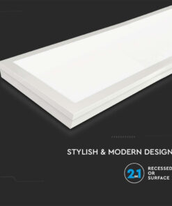 Pannello LED 40W 110LM/W 1200*300mm Montaggio a Plafone/Incasso Colore Bianco 6000k SKU:216626