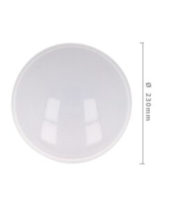 Plafoniera Led Da Soffitto Parete e Muro 7W 220V Bianco Neutro Diametro 230mm Interno IP20