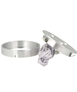 Alternative view of Mini Plafoniera Luce Led Slim 3W 12V Bianco Neutro Per Camper Specchiere Bagno Anche Da Incasso Foro 60mm