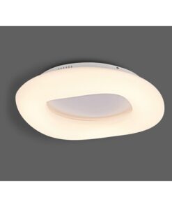 Plafoniera Led Da Soffitto Moderna Rotonda CCT Diametro 600mm 38W Dimmerabile Telecomando 3 In 1 SKU-3968