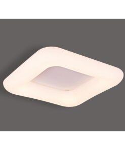 Alternative view of Plafoniera Led Da Soffitto Moderna CCT Quadrata 300X300mm 26W Dimmerabile Telecomando 3 In 1 SKU-3970